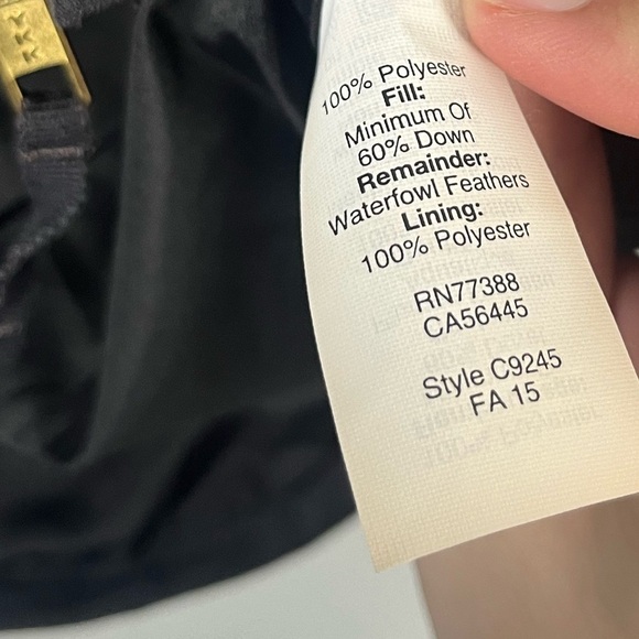 J. Crew Factory Textured Quilted Puffer Vest Gray Size xs - Picture 3 of 6